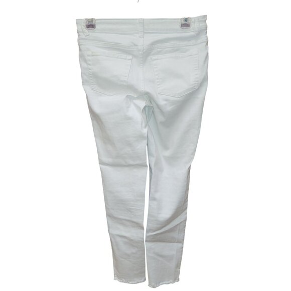 Cat & Jack Super Stretch Skinny Jeans White Size 14 - Picture 2 of 4